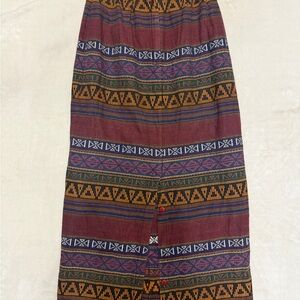 Vintage Huntington Ridge Western Midi Skirt